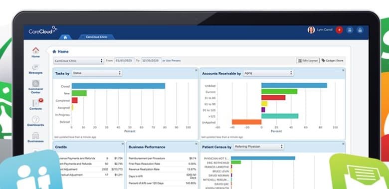 CareCloud interface