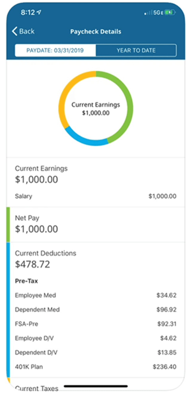 Insperity mobile app