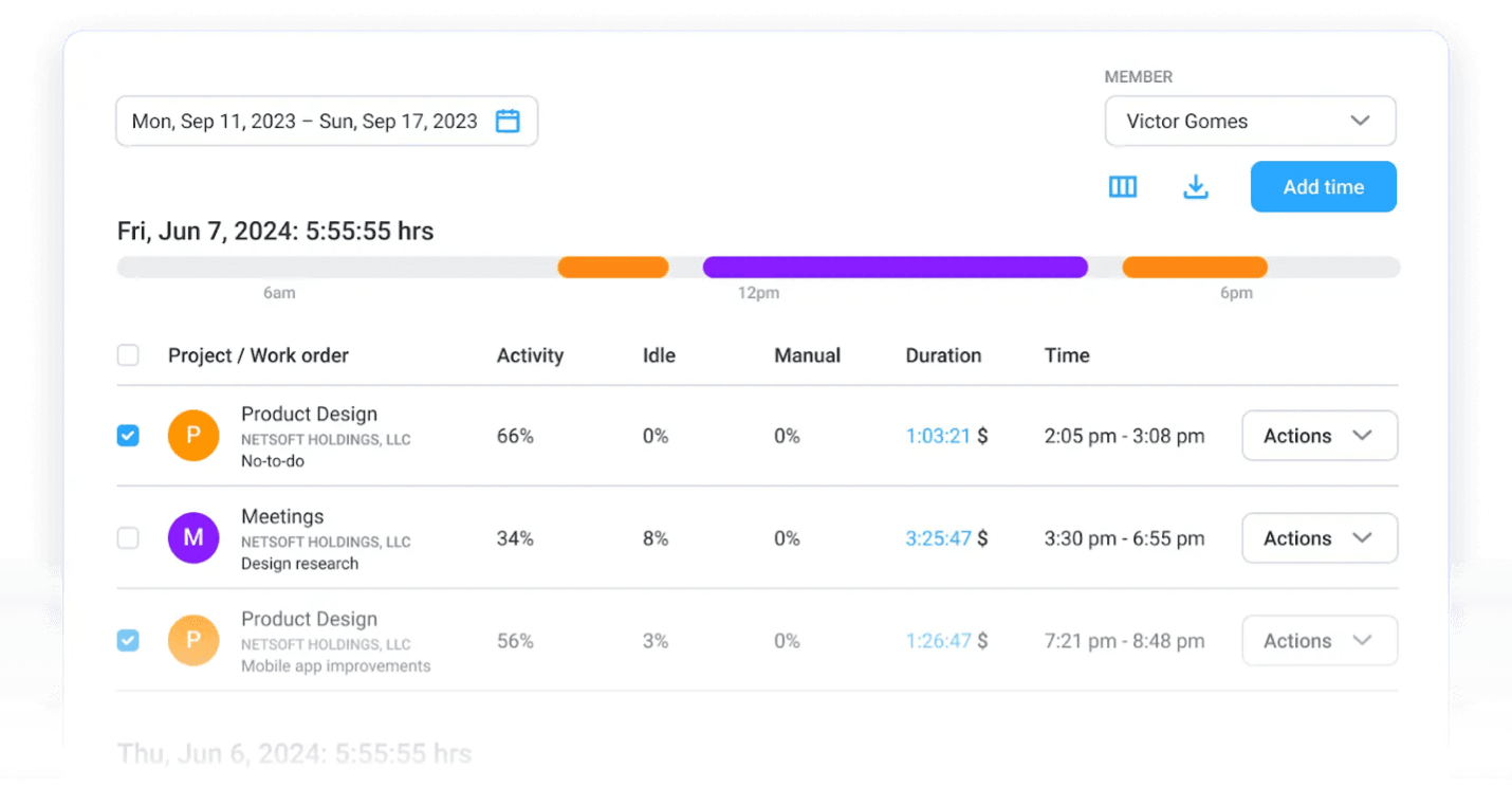 Hubstaff tracking