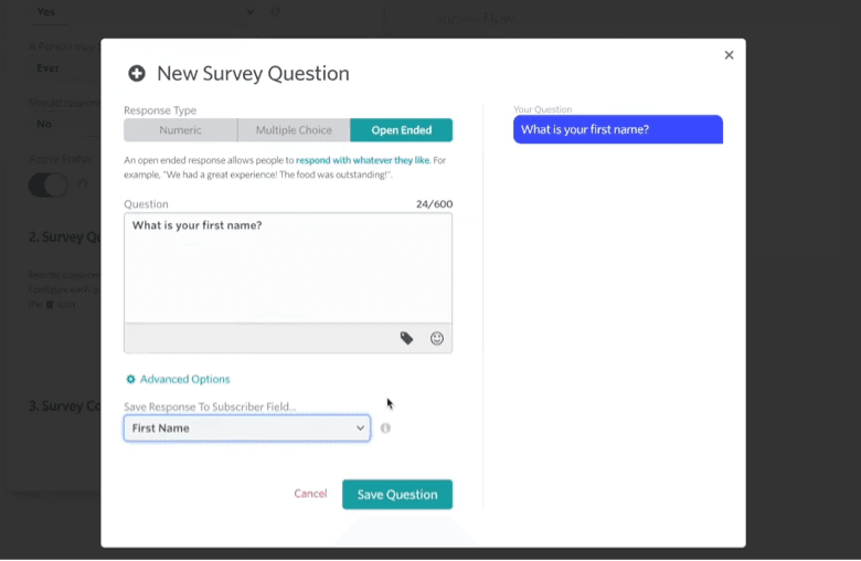 SlickText survey
