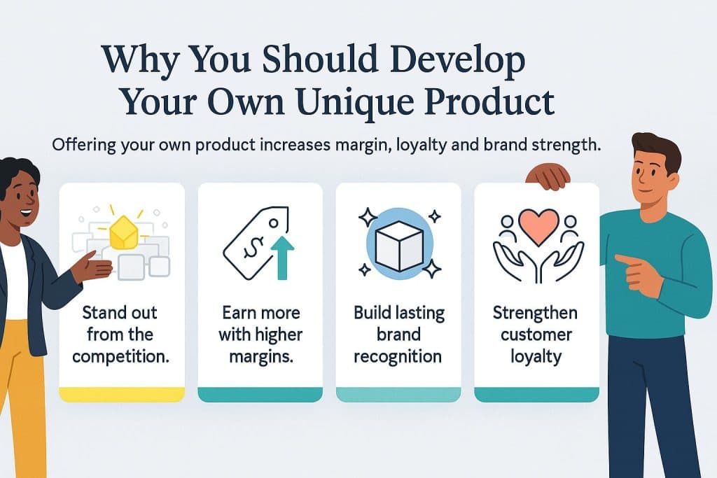Developing a unique product graphic