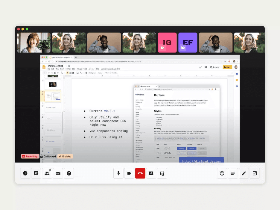 Dialpad meetings
