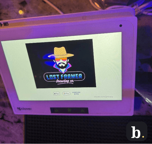 Clover POS device