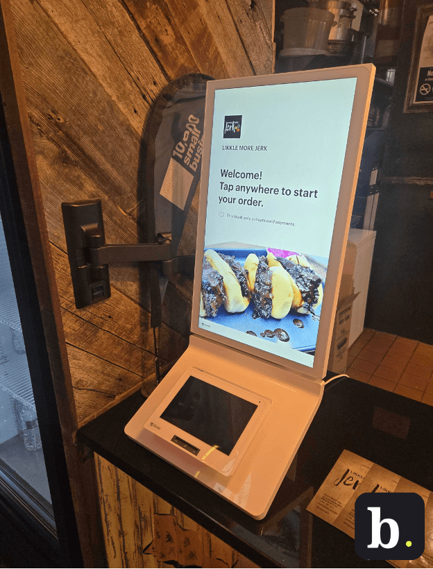 Clover self-checkout kiosk