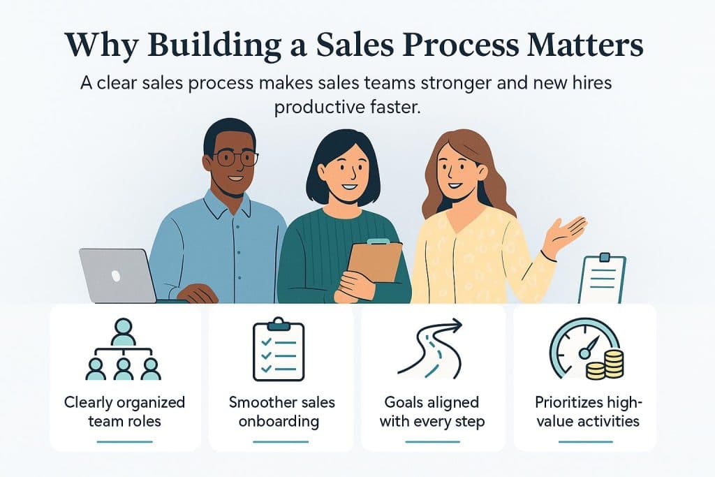 Sales process benefits 