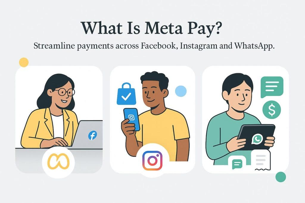Meta pay graphic