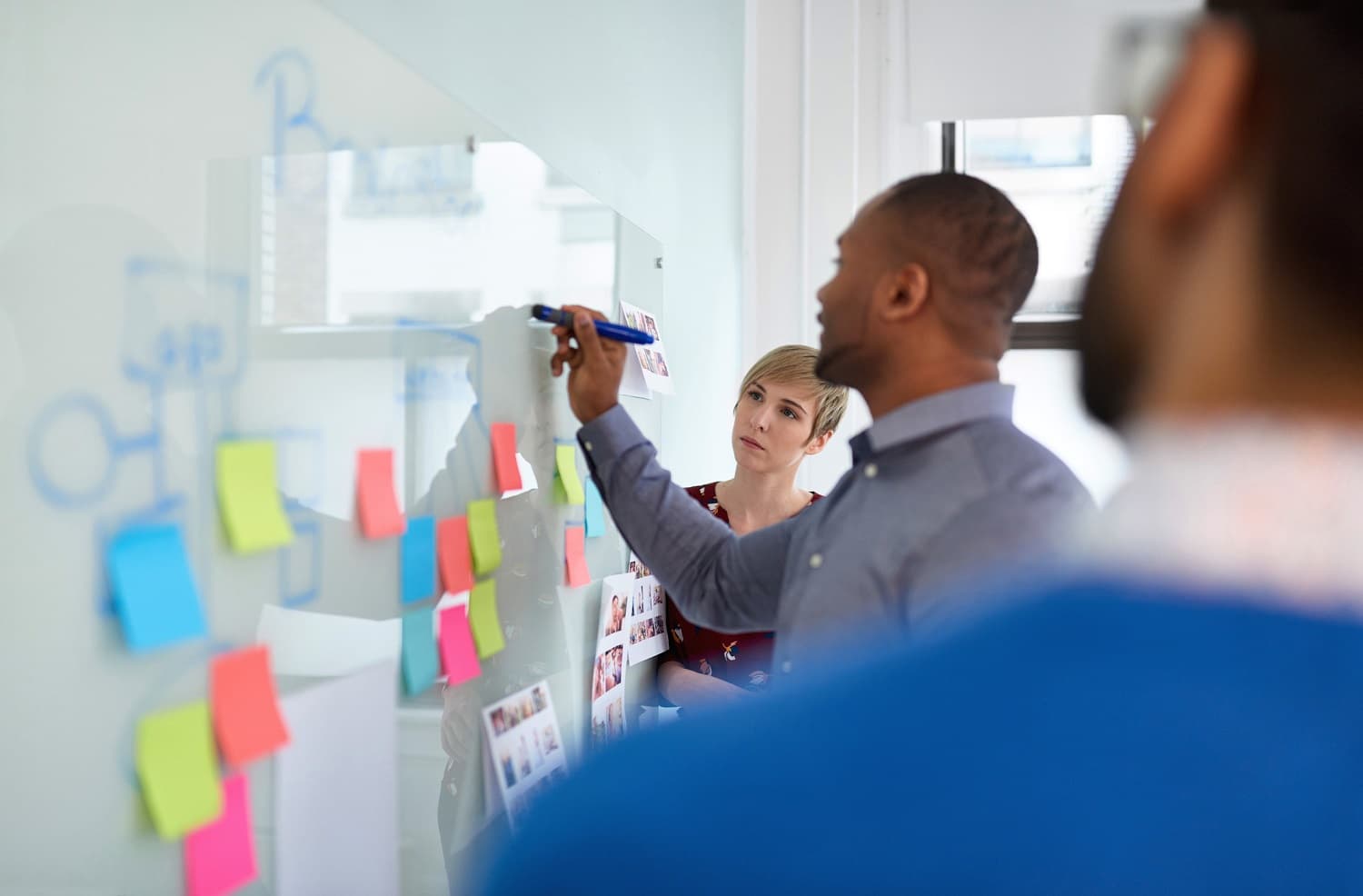 Creative team in a meeting