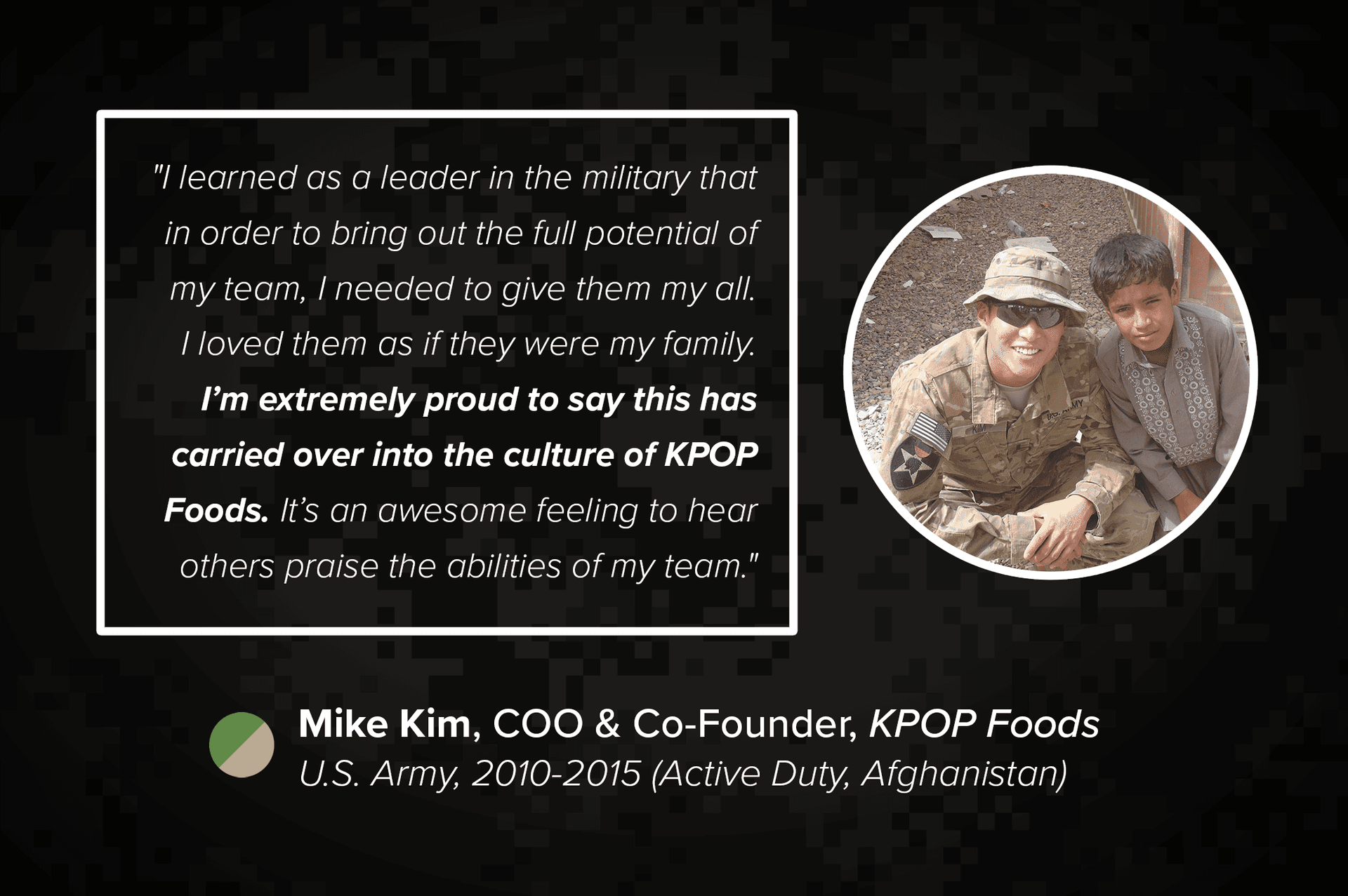 Mike Kim quote