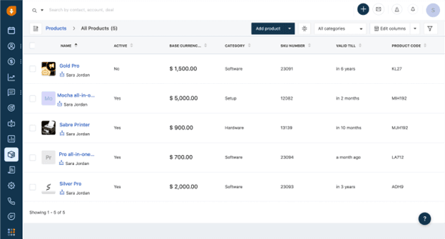 Freshsales CPQ