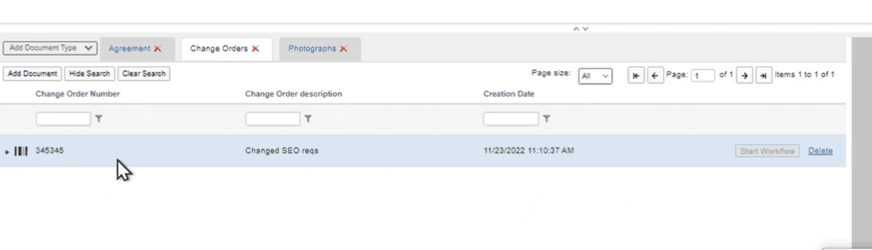 DocuPhase changes