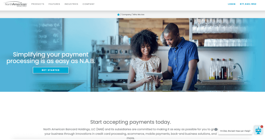 North Payments homepage