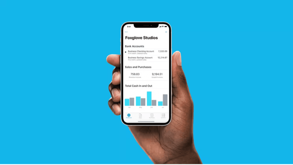 Xero mobile app