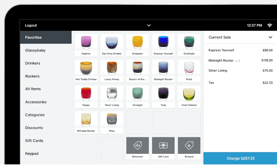 Square interface