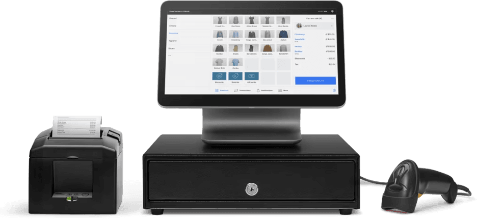 Square POS system