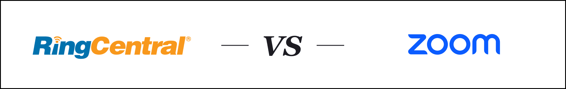 Ringcentral vs. Zoom