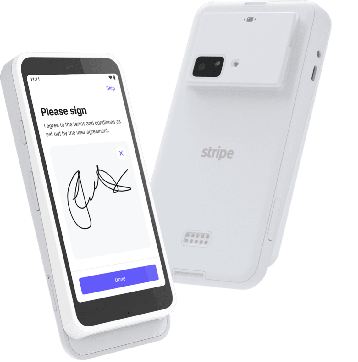 Stripe card reader