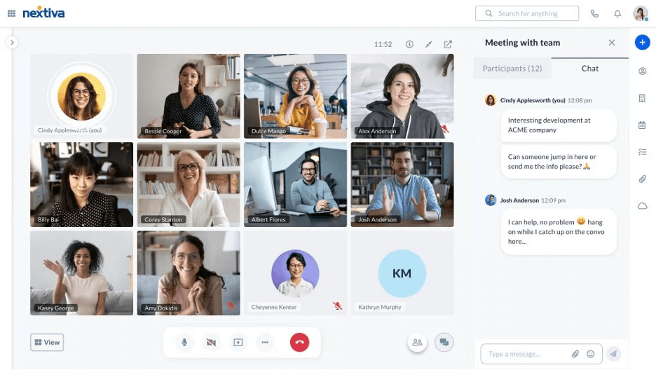 Nextiva meetings