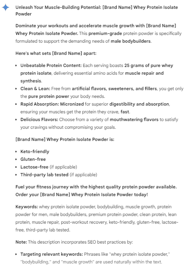 Gemini product description