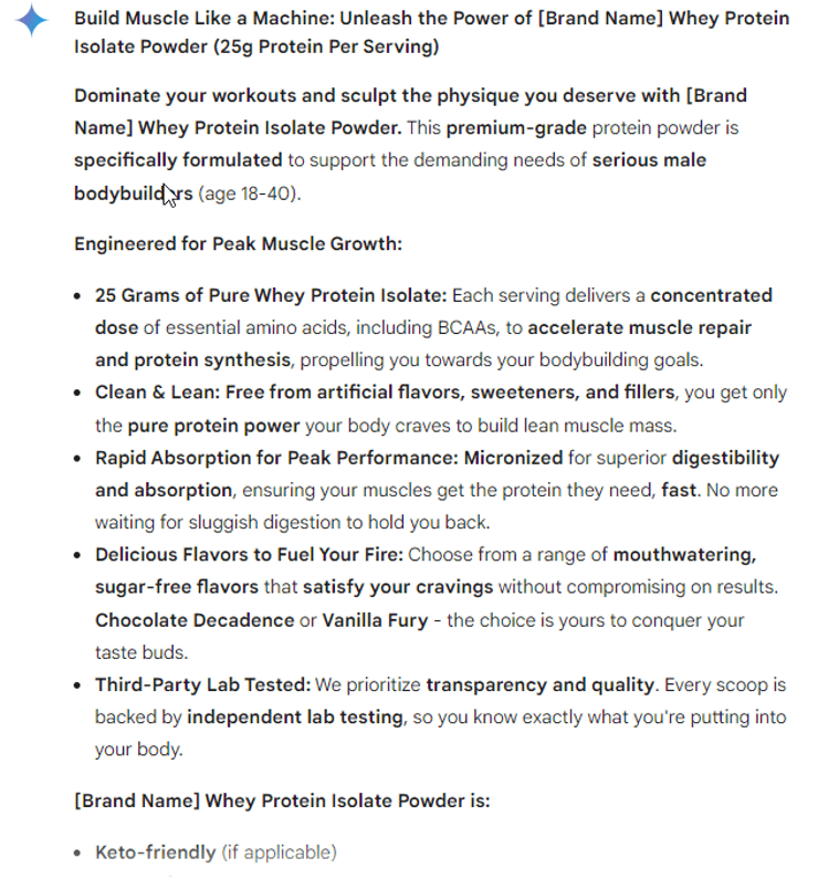Gemini product description