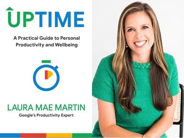Uptime book cove by Laura Mae Martin