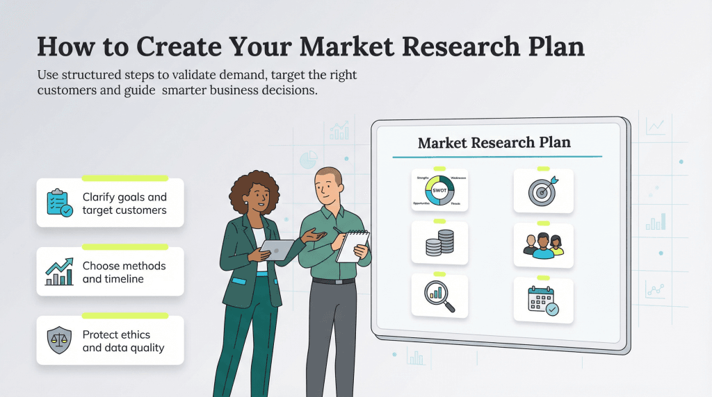 how to create a market research plan