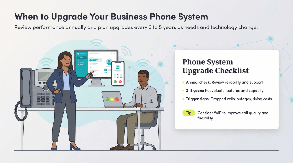 when to update your phone system