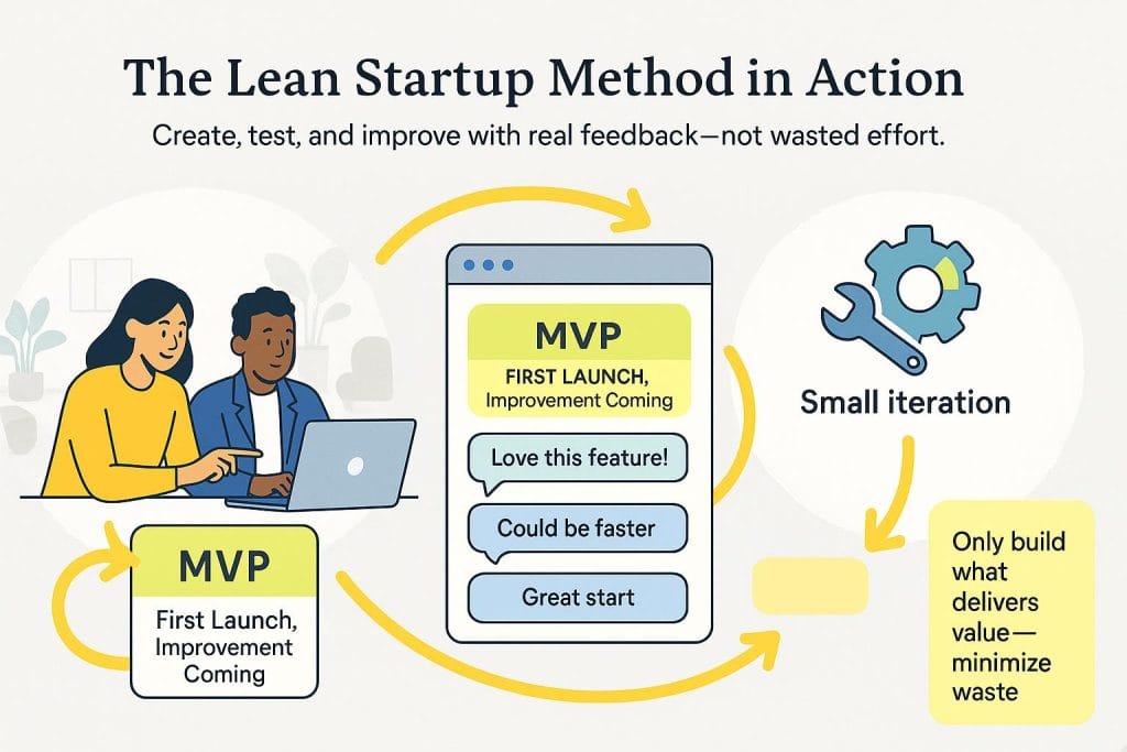 Lean Startup method cycle