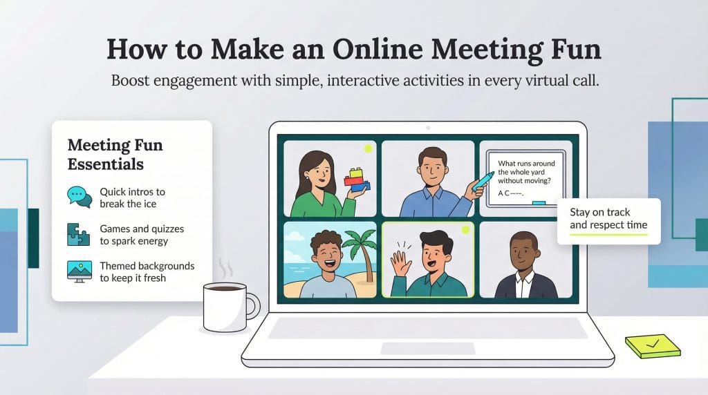 making a virtual meeting fun