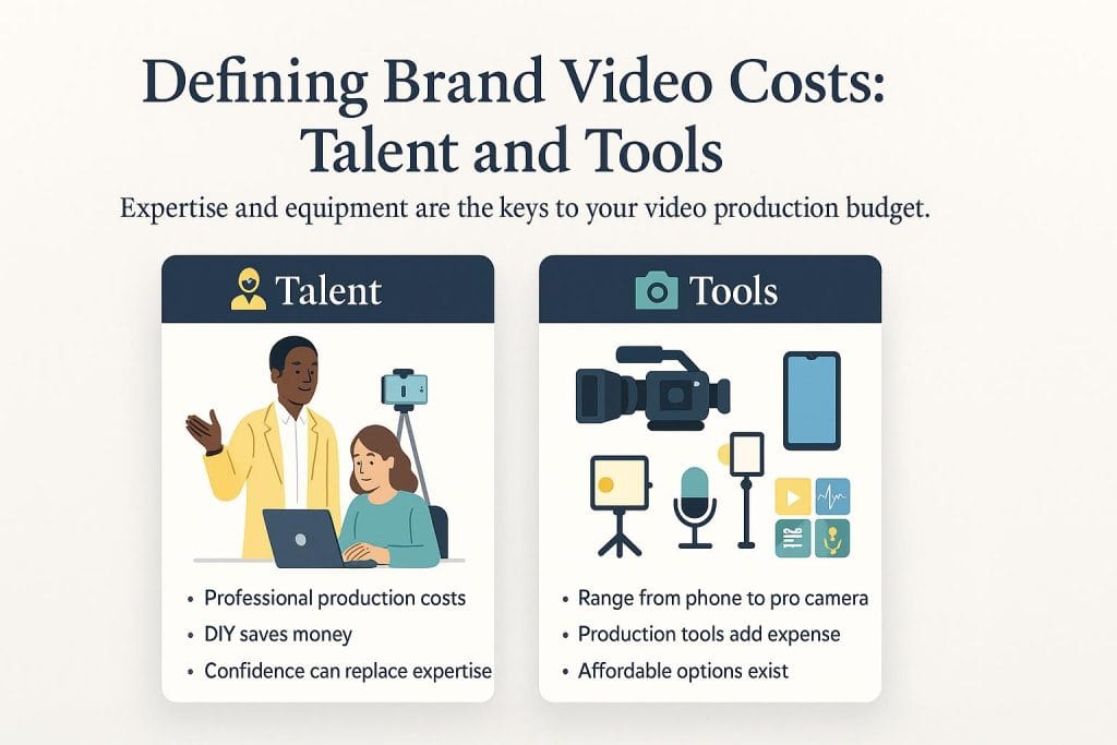 Defining brand videos graphic