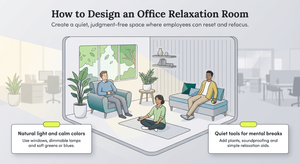 relaxation room graphic