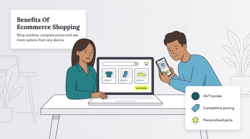 benefits of online shopping