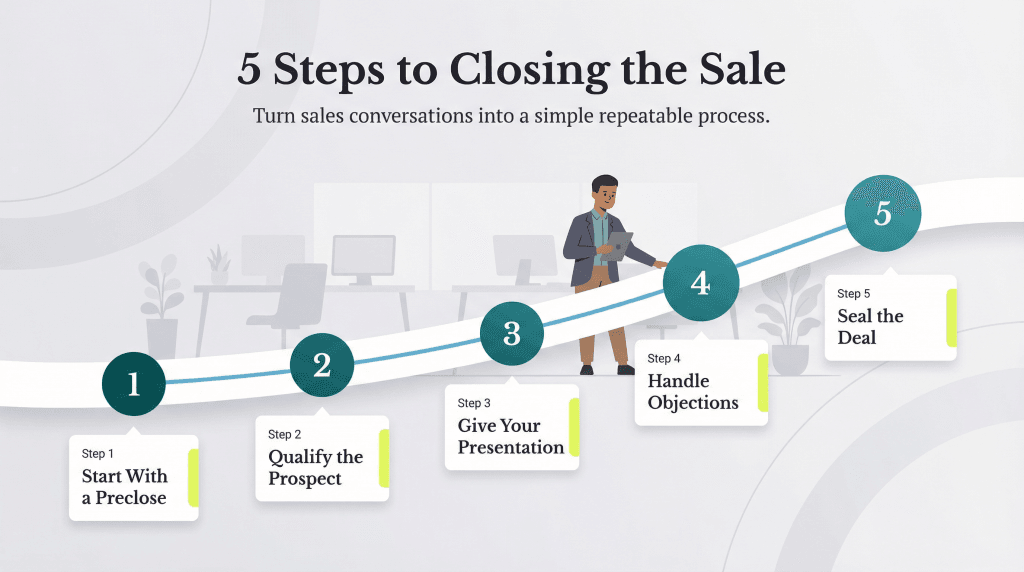 steps to closing a sale