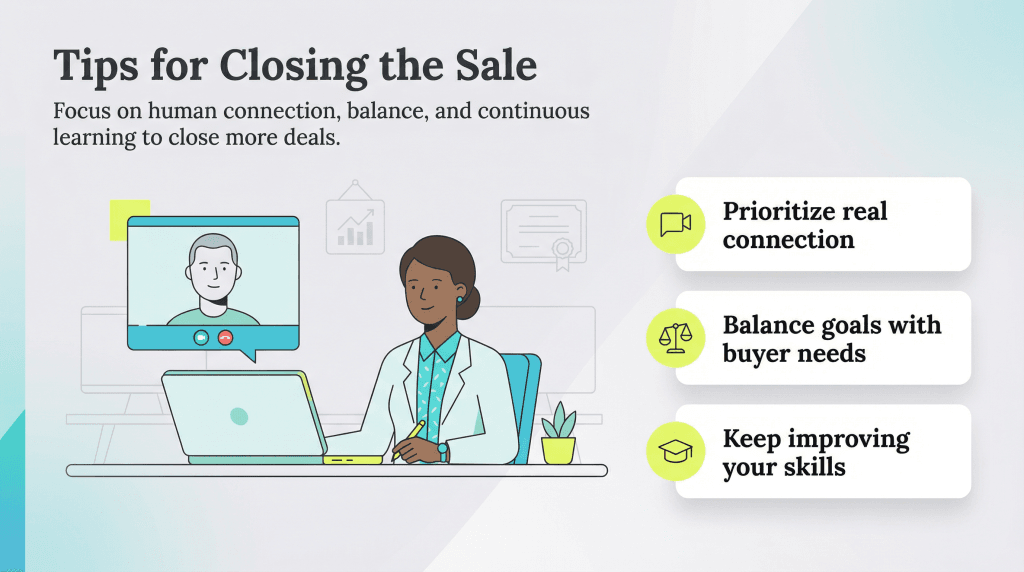 sale closing tips