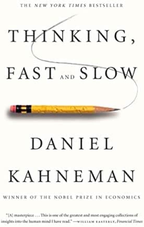Thinking Fast and Slow book cover