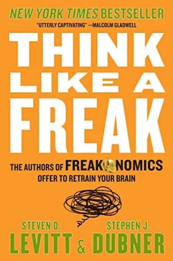 Think Like A Freak book cover