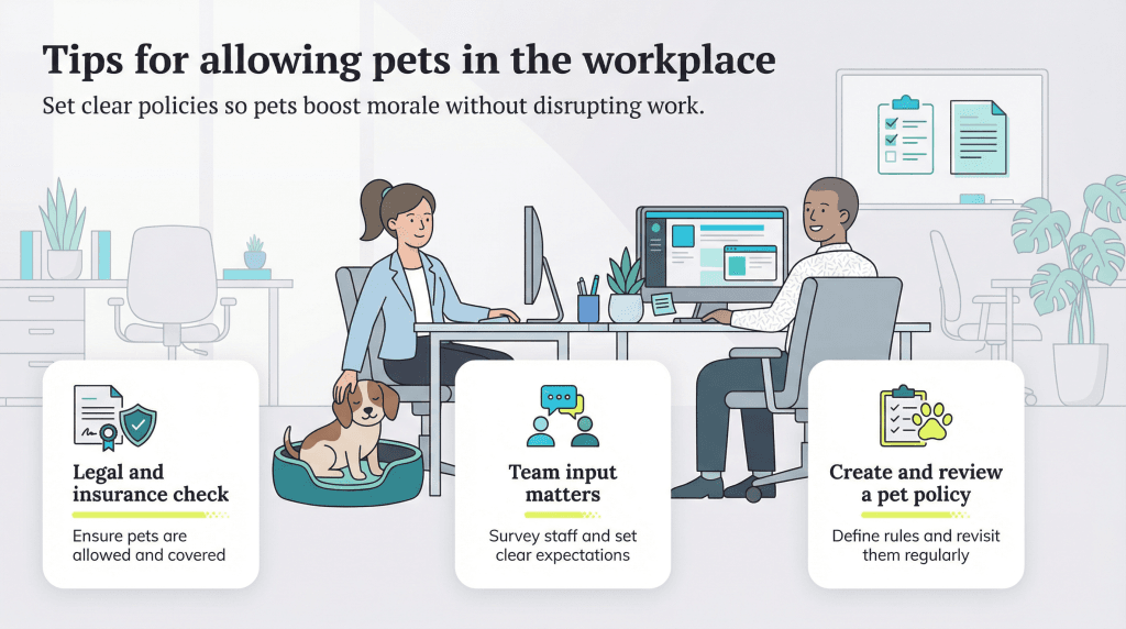 workplace pet tips
