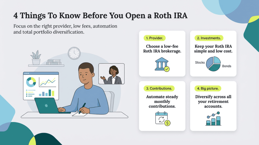 4 things to know before opening an IRA