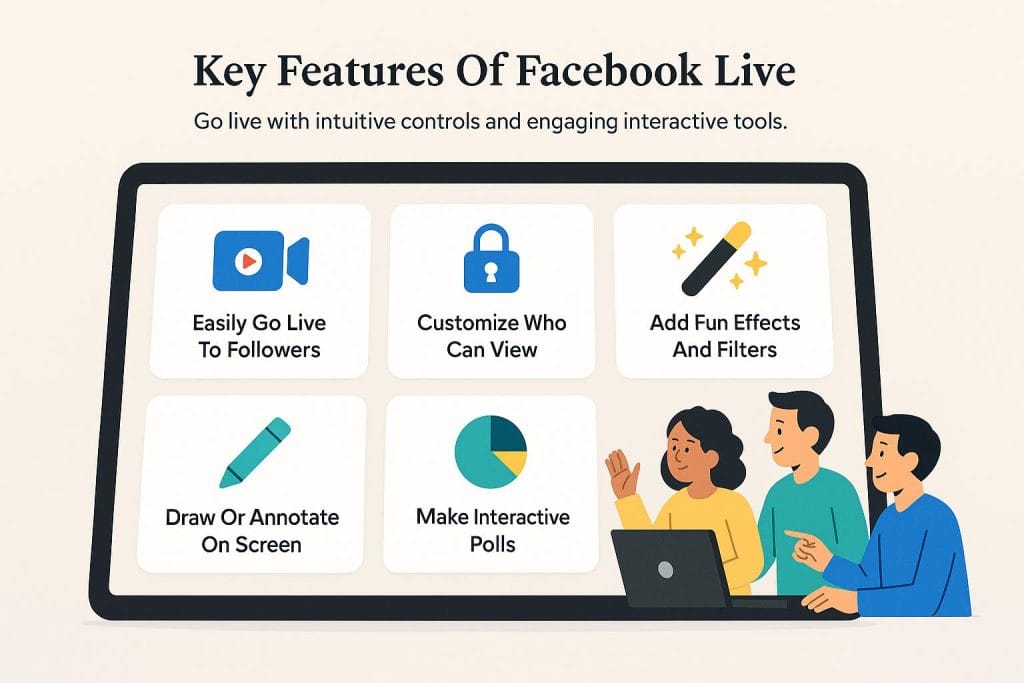 Livestreaming key features