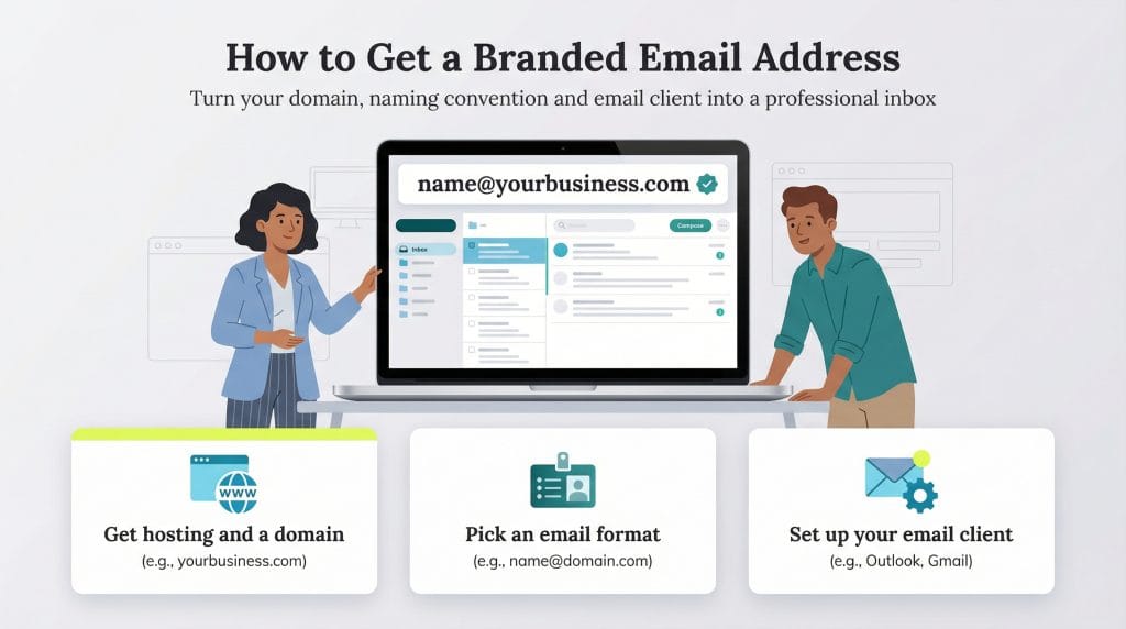 how to get a branded email address