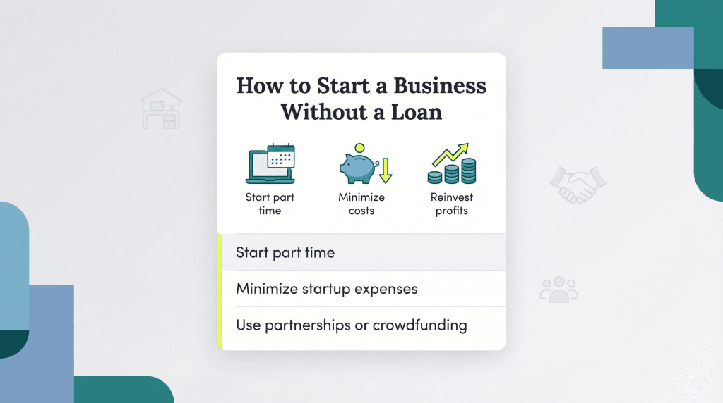 Start business without funding