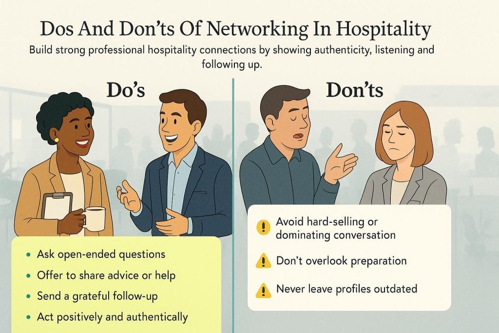 Networking in hospitality pros