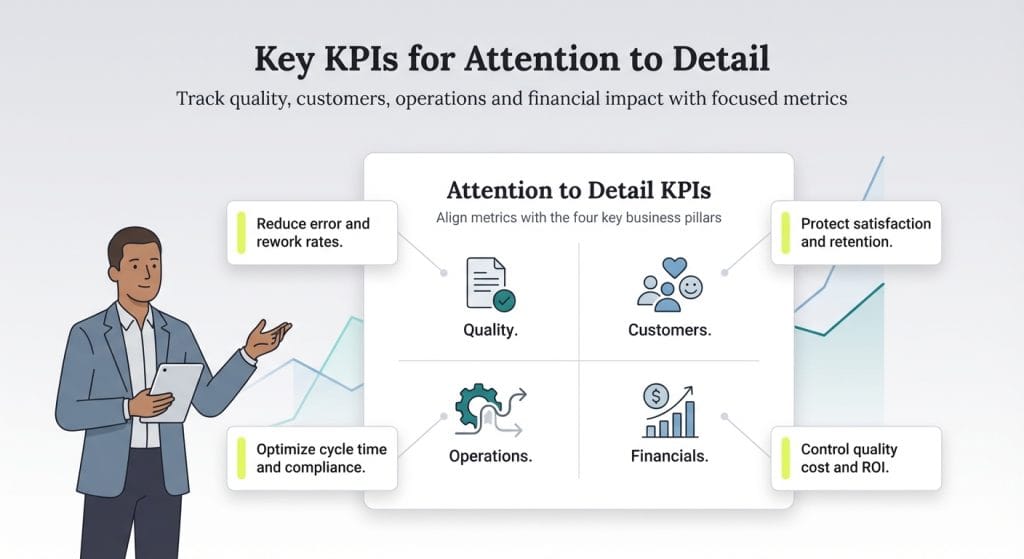key KPIs for attention to detail