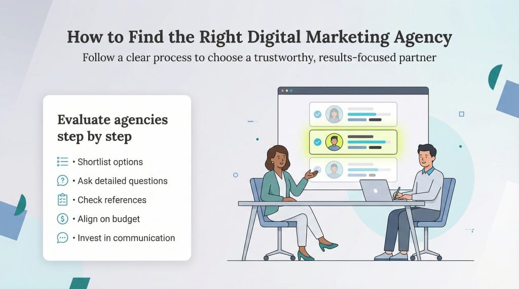 how to find a marketing agency