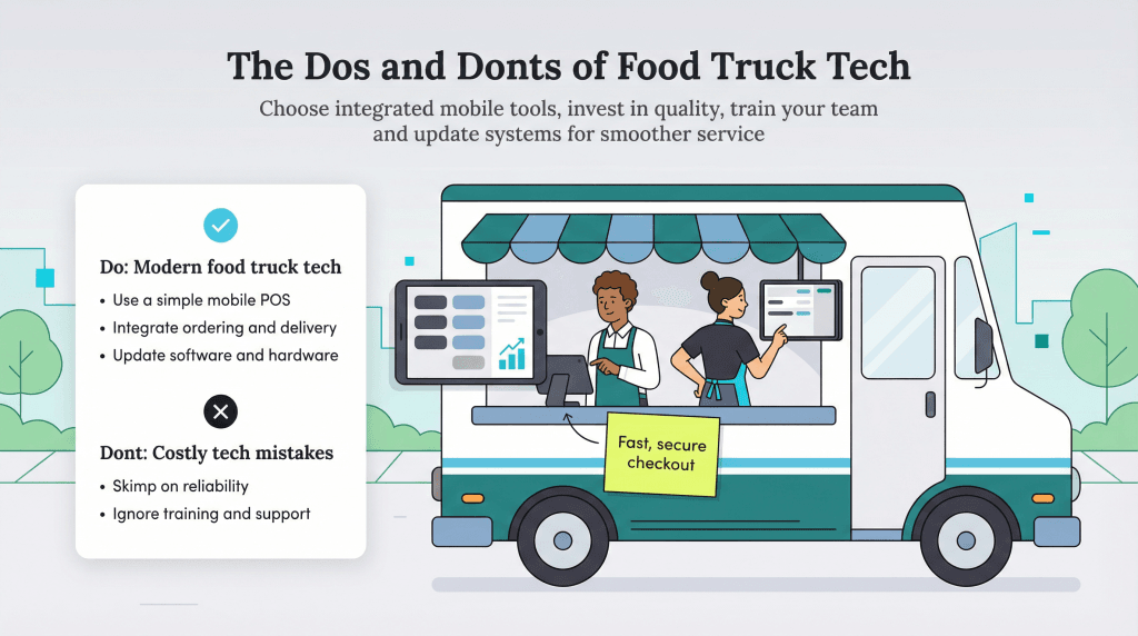 food truck tech dos and don'ts