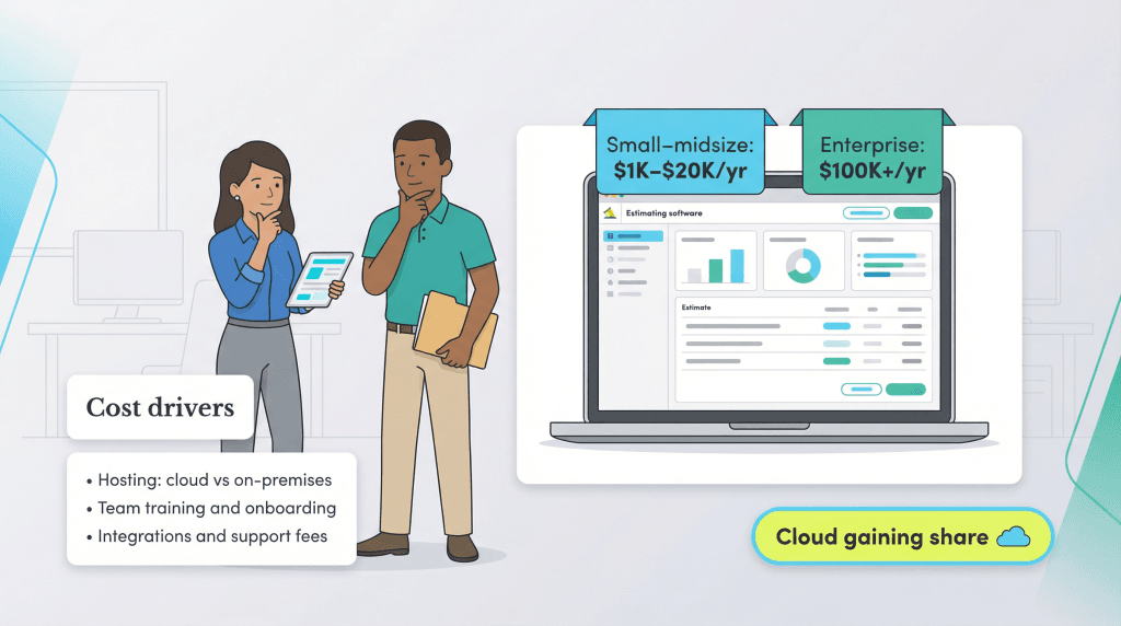 construction est tool cost