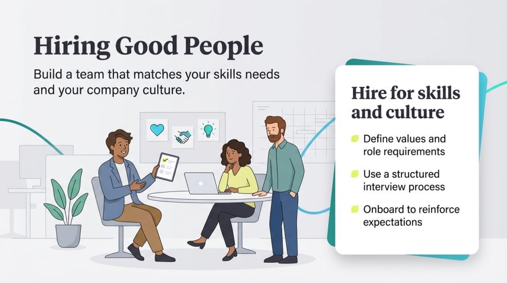 hire good people graphic