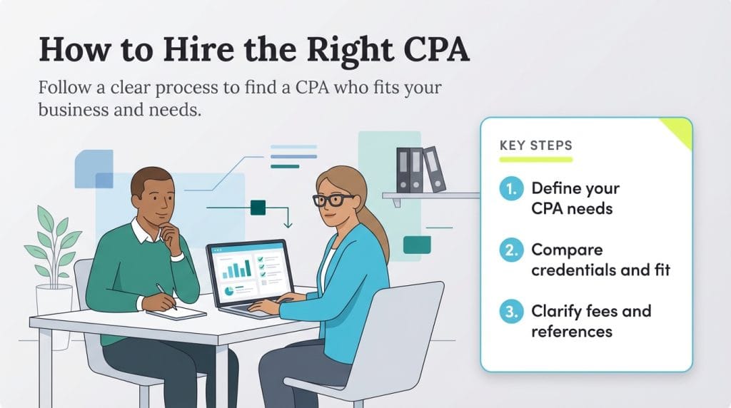 how to hire the right CPA