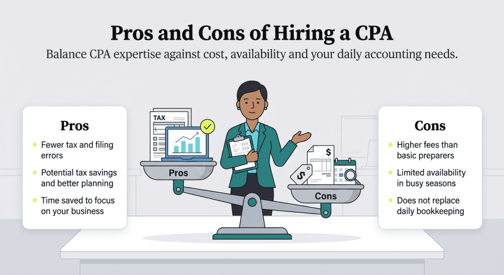 When to Hire a CPA: Pros and Cons for Taxes