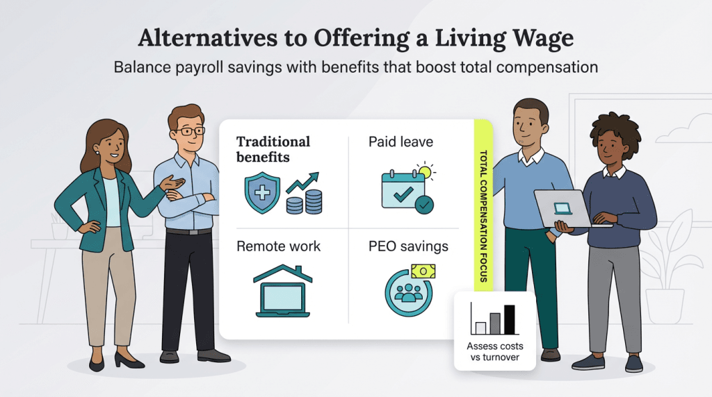 living wage alternatives graphic