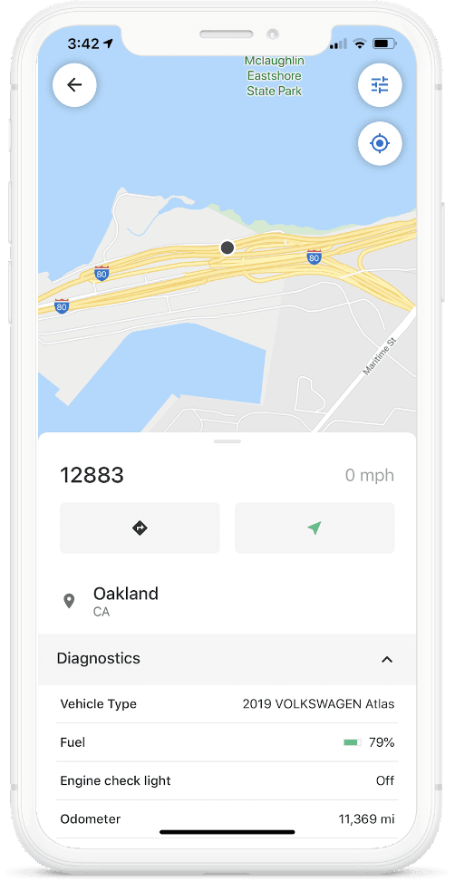 Samsara Fleet mobile app